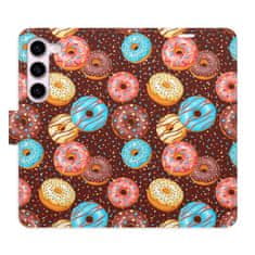 iSaprio Flipové pouzdro - Donuts Pattern pro Samsung Galaxy S23 5G