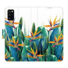 iSaprio Flipové pouzdro - Exotic Flowers 02 pro Samsung Galaxy A41