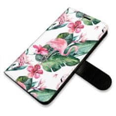 iSaprio Flipové pouzdro - Flamingos Pattern pro Apple iPhone 5/5S/SE