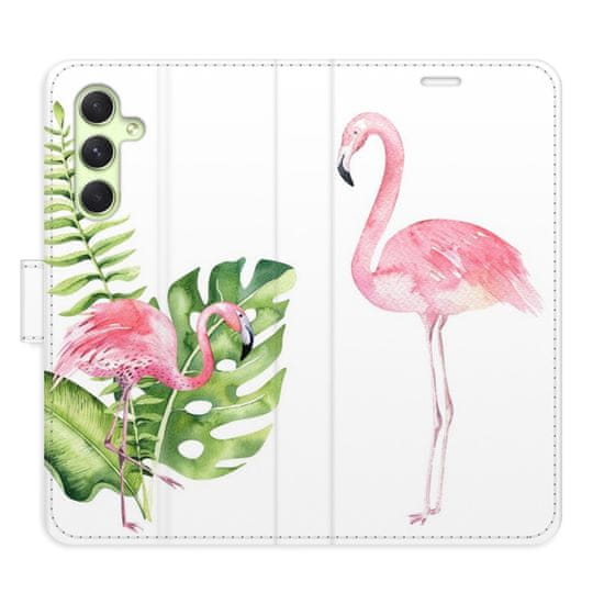 iSaprio Flipové pouzdro - Flamingos pro Samsung Galaxy A54 5G