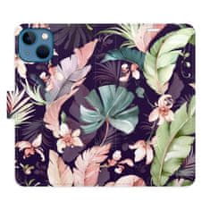 iSaprio Flipové pouzdro - Flower Pattern 08 pro Apple iPhone 13