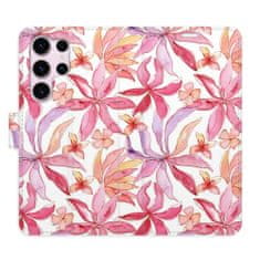 iSaprio Flipové pouzdro - Flower Pattern 10 pro Samsung Galaxy S23 Ultra