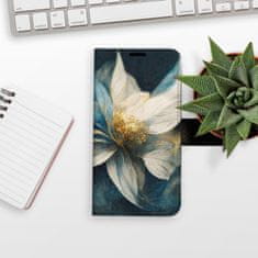 iSaprio Flipové pouzdro - Gold Flowers pro Samsung Galaxy A41
