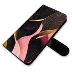 iSaprio Flipové pouzdro - Gold Pink Marble 02 pro Apple iPhone 11