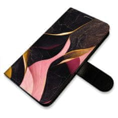 iSaprio Flipové pouzdro - Gold Pink Marble 02 pro Apple iPhone 13 mini