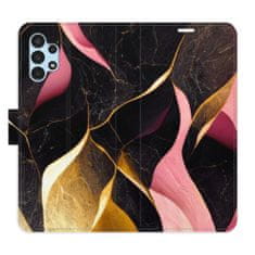 iSaprio Flipové pouzdro - Gold Pink Marble 02 pro Samsung Galaxy A13 5G