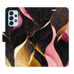 iSaprio Flipové pouzdro - Gold Pink Marble 02 pro Samsung Galaxy A53 5G