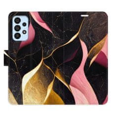 iSaprio Flipové pouzdro - Gold Pink Marble 02 pro Samsung Galaxy A33 5G