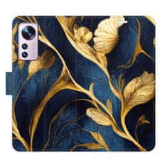 iSaprio Flipové pouzdro - GoldBlue pro Xiaomi 12 / 12X