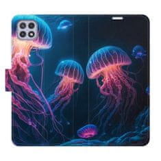 iSaprio Flipové pouzdro - Jellyfish pro Samsung Galaxy A22 5G