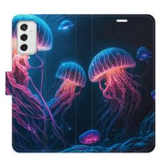 iSaprio Flipové pouzdro - Jellyfish pro Samsung Galaxy M52 5G