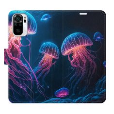 iSaprio Flipové pouzdro - Jellyfish pro Xiaomi Redmi Note 10 / Note 10S