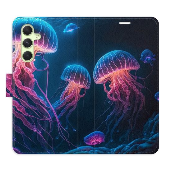 iSaprio Flipové pouzdro - Jellyfish pro Samsung Galaxy A54 5G