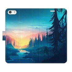 iSaprio Flipové pouzdro - Magical Landscape pro Apple iPhone 5/5S/SE