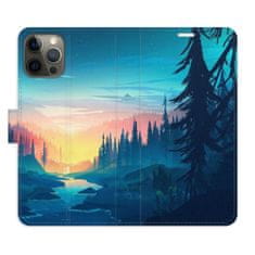 iSaprio Flipové pouzdro - Magical Landscape pro Apple iPhone 12 Pro