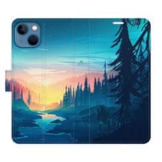 iSaprio Flipové pouzdro - Magical Landscape pro Apple iPhone 13