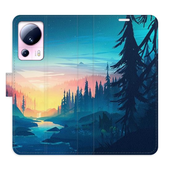 iSaprio Flipové pouzdro - Magical Landscape pro Xiaomi 13 Lite