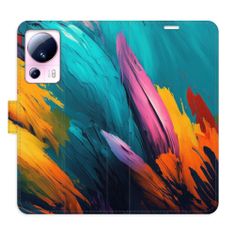 iSaprio Flipové pouzdro - Orange Paint 02 pro Xiaomi 13 Lite