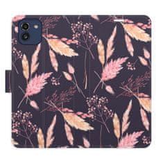 iSaprio Flipové pouzdro - Ornamental Flowers 02 pro Samsung Galaxy A03