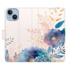 iSaprio Flipové pouzdro - Ornamental Flowers 03 pro Apple iPhone 14