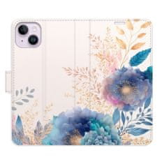 iSaprio Flipové pouzdro - Ornamental Flowers 03 pro Apple iPhone 14 Plus