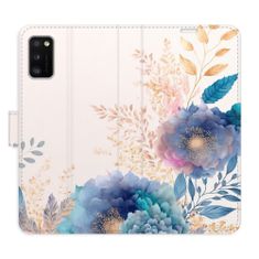 iSaprio Flipové pouzdro - Ornamental Flowers 03 pro Samsung Galaxy A41