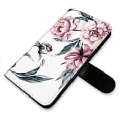iSaprio Flipové pouzdro - Pink Flowers pro Apple iPhone 5/5S/SE
