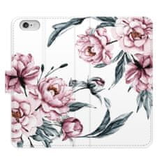 iSaprio Flipové pouzdro - Pink Flowers pro Apple iPhone 6