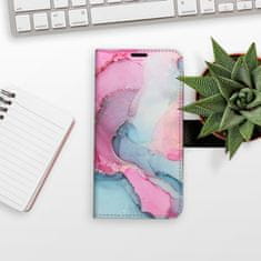iSaprio Flipové pouzdro - PinkBlue Marble pro Apple iPhone 5/5S/SE