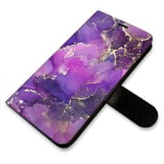 iSaprio Flipové pouzdro - Purple Marble pro Apple iPhone 11 Pro