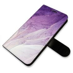 iSaprio Flipové pouzdro - Purple Paint pro Apple iPhone XS