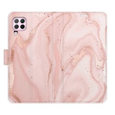 iSaprio Flipové pouzdro - RoseGold Marble pro Huawei P40 Lite