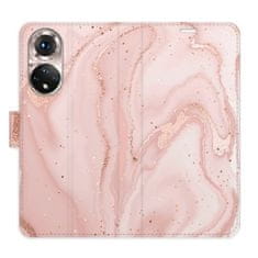 iSaprio Flipové pouzdro - RoseGold Marble pro Honor 50