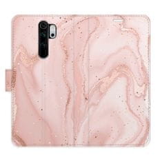 iSaprio Flipové pouzdro - RoseGold Marble pro Xiaomi Redmi Note 8 Pro