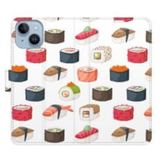 iSaprio Flipové pouzdro - Sushi Pattern 02 pro Apple iPhone 14