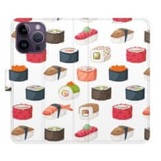 iSaprio Flipové pouzdro - Sushi Pattern 02 pro Apple iPhone 14 Pro Max