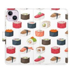 iSaprio Flipové pouzdro - Sushi Pattern 02 pro Apple iPhone 14 Plus