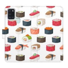 iSaprio Flipové pouzdro - Sushi Pattern 02 pro Samsung Galaxy A21s