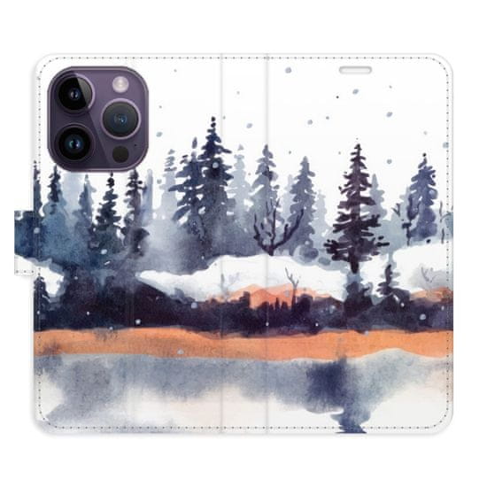 iSaprio Flipové pouzdro - Winter 02 pro Apple iPhone 14 Pro