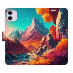 iSaprio Flipové pouzdro - Colorful Mountains pro Apple iPhone 11