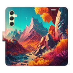 iSaprio Flipové pouzdro - Colorful Mountains pro Samsung Galaxy A54 5G