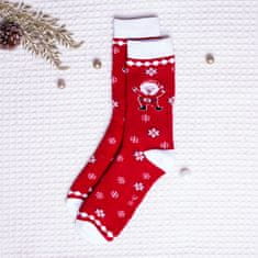 Star Socks Vánoční ponožky Santa červená vel. 35-38