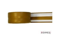 Dimex , PVC soklová lišta, samolepící 5 m, bílá