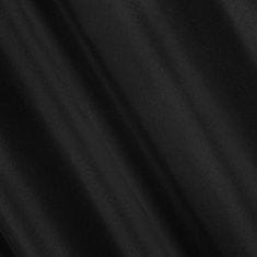 DESIGN 91 Hotový závěs s kroužky - Adore, černý 140 x 250 cm