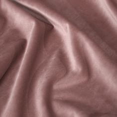 DESIGN 91 Sametový závěs s řasící páskou - Ria, tmavě růžový 140 x 270 cm