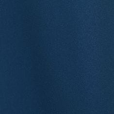 DESIGN 91 Hotový dekorační závěs s řasící páskou - Rita, tmavě modrý 140 x 270 cm