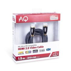 AQ  Kabel HDMI 2.0 PV10100 Délka 10,0 m AQ Premium