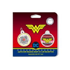 WAUDOG chytrá ID známka s QR tagem DC Wonder Woman logo Red