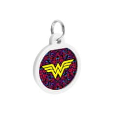 WAUDOG chytrá ID známka s QR tagem DC Wonder Woman logo Dark