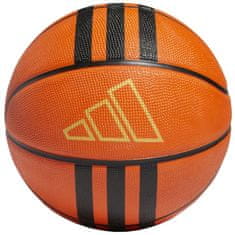 Adidas Míče basketbalové hnědé 5 3STRIPES Rubber X3